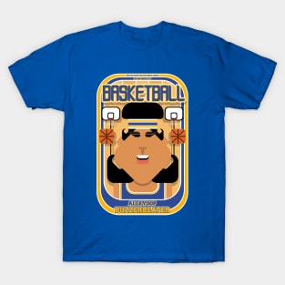 Basketball Blue Gold - Alleyoop Buzzerbeater - Indie version T-Shirt